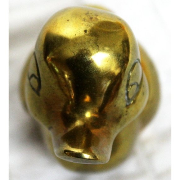 VTG 70s or 80s Solid Brass Duck Duckling Paperweight Figure Decor Small - Picture 7 of 10